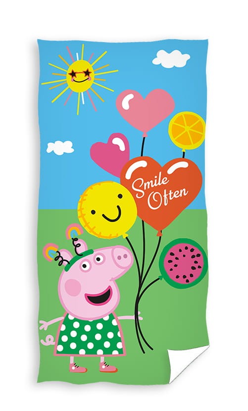 Ręcznik Dziecięcy Licencyjny 70x140 Świnka Peppa 3016