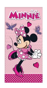 Ręcznik Dziecięcy Licencyjny 70x140 Minnie 5016