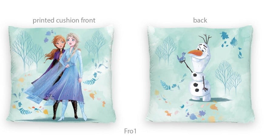 Poszewka Dziecięca Velvet 40x40 Frozen 3004