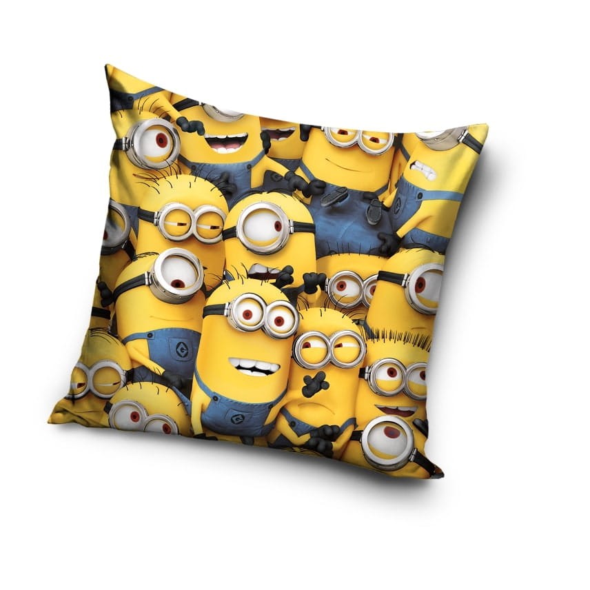 Poszewka Dziecięca Velvet 40x40 Minionki 5003