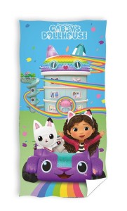 Ręcznik Dziecięcy 70x140 Koci Domek 5013