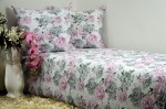 Pościel z Kory 100% Bawełna 160x200 Różyczki 3299
