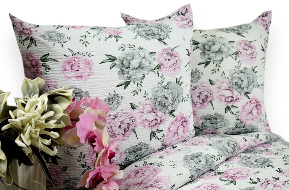 Pościel z Kory 100% Bawełna 160x200 Różyczki 3299