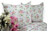 Pościel z Kory 100% Bawełna 160x200 Kwiatki Róż 3165