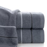 Ręcznik Bawełniany Suzi 70x140 Popiel 05