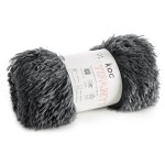 Narzuta na Fotel Koc 70x160 Tifany Stalowy