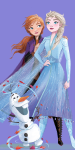 Ręcznik Dziecięcy Licencyjny 70x140 Frozen 5004