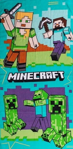 Ręcznik Dziecięcy 70x140 Minecraft 2024