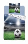 Pościel Dziecięca 100% bawełna 140x200 Piłka Boisko 5155 A
