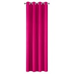 Zasłona Gotowa Gładka Przelotki 140x250 Rita Amarant