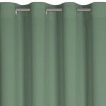 Zasłona Gotowa Gładka Przelotki 140x250 Rita Ciemna Mięta