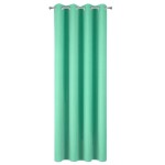 Zasłona Gotowa Gładka Przelotki 140x250 Rita Mięta