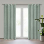 Zasłona Gotowa Przelotki Angelica 140x250 Mięta