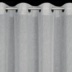 Zasłona Gotowa Przelotki Angelica 140x250 Srebrna