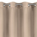 Zasłona Gotowa Zaciemniająca Przelotki 135x250 Logan Beż