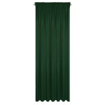 Zasłona Gotowa Zaciemniająca Taśma 135x270 Logan Ciemna Zieleń