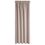 Zasłona Gotowa Zaciemniająca Taśma 135x270 Logan Puder