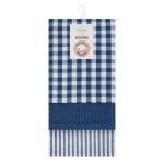 Komplet 3szt Ściereczek Kuchennych 50x70 Lucy Niebieski