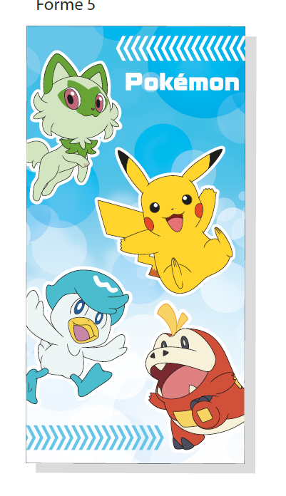 Ręcznik Dziecięcy Licencyjny 70x140 Pokemon 8006