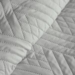 Narzuta na Łóżko Kapa Dekoracyjna Boni1 200x220 Srebrna