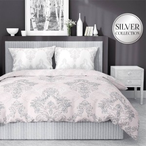 Pościel Satyna Bawełniana Fashion Satin 160x200 w Pudełku Orient 3482-B