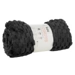 Narzuta na Fotel Koc Cindy6 70x160 Czarny
