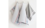 Komplet Ściereczek Kuchennych 3cz. Podwieczorek Szary