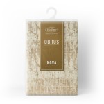 Obrus Beżowy 140x180 Zakardowy Alina