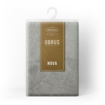 Obrus Srebrny 140x180 Żakardowy Wzór Isla