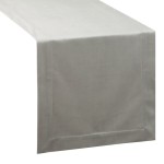 Obrus Srebrny 140x180 Welwetowy Melinda