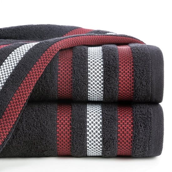 Ręcznik Gracja 70x140 Czarny 17