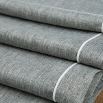 Obrus Popielaty 140x180 Zdobiony Lamówką Megi