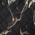 Narzuta Kapa na łóżko 170x210 Czarna Wzór GeometrycznyLuiz 6