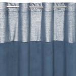 Zasłona 140x250 na Przelotkach Peri Granat Welwet Eurofirany
