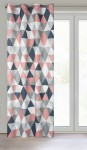 Zasłona 140x250 na Przelotkach Adina Geometryczny Wzór Eurofirany