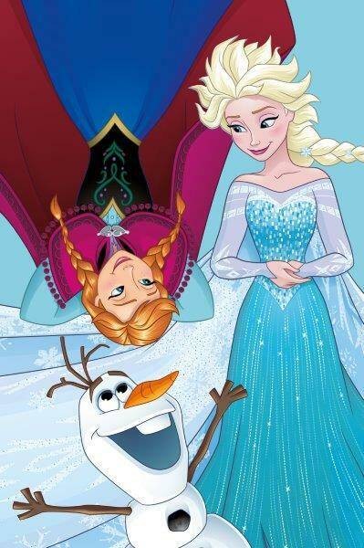 Ręcznik Dziecięcy Kraina Lodu 40x60 Frozen 097