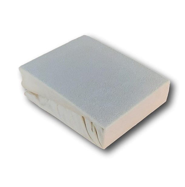Prześcieradło Frotte z Gumką 160x200 Ecri-02