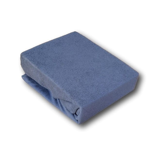 Prześcieradło Frotte z Gumką 160x200 Grafit 70