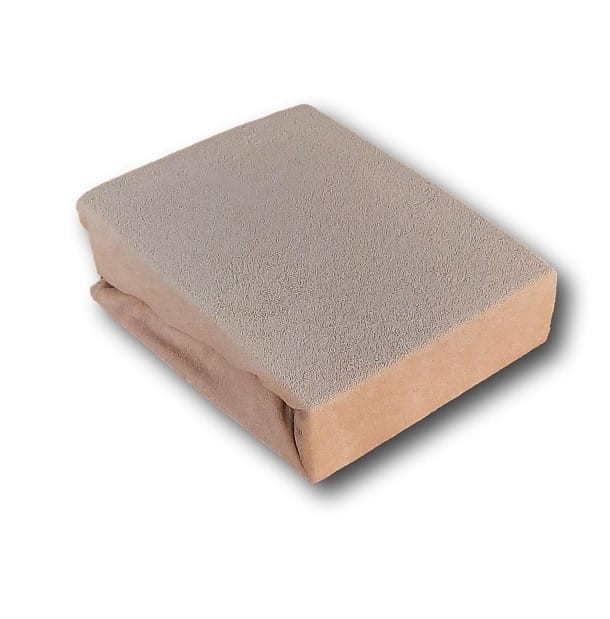 Prześcieradło Frotte z Gumką 180x200 Jasny Beż 09