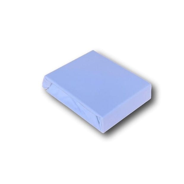 Prześcieradło Jersey z Gumką 60x120 Białe 01