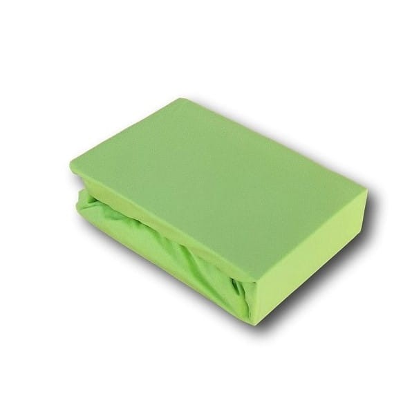 Prześcieradło Jersey z Gumką 180x200 Limonka 58