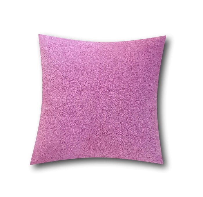 Poszewka 40x40 Frotte Ciemny Róż 20