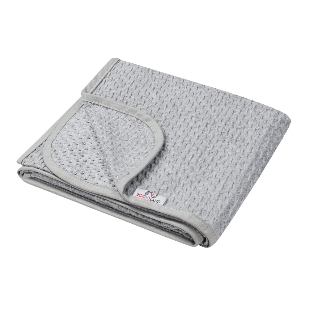 Kocyk Bawełniany 80x90 Szary