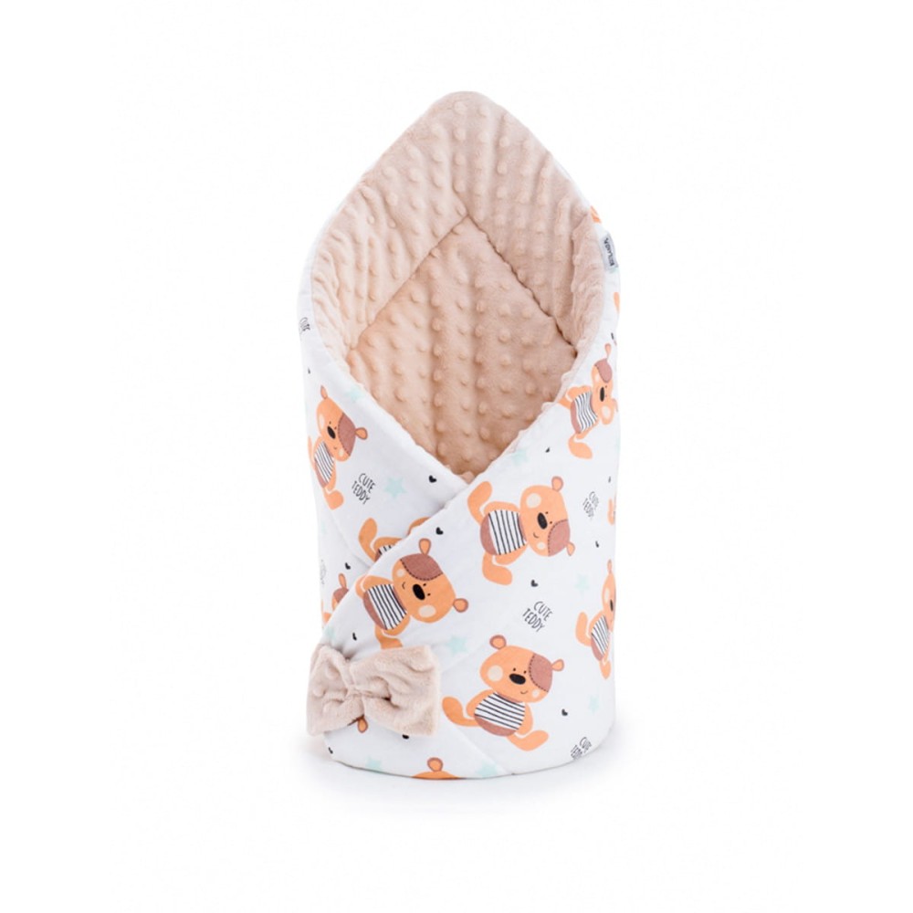 Rożek Minky Bocio 80x80 Ekri Taddy